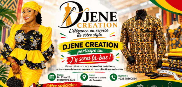Cropped Elegance Africaine Par Djene Creation