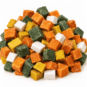 savons multicolores